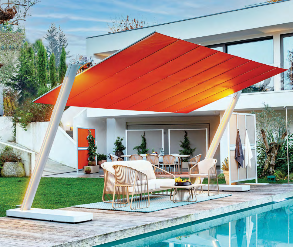 Parasol Resistant Vent Fort Professionnel