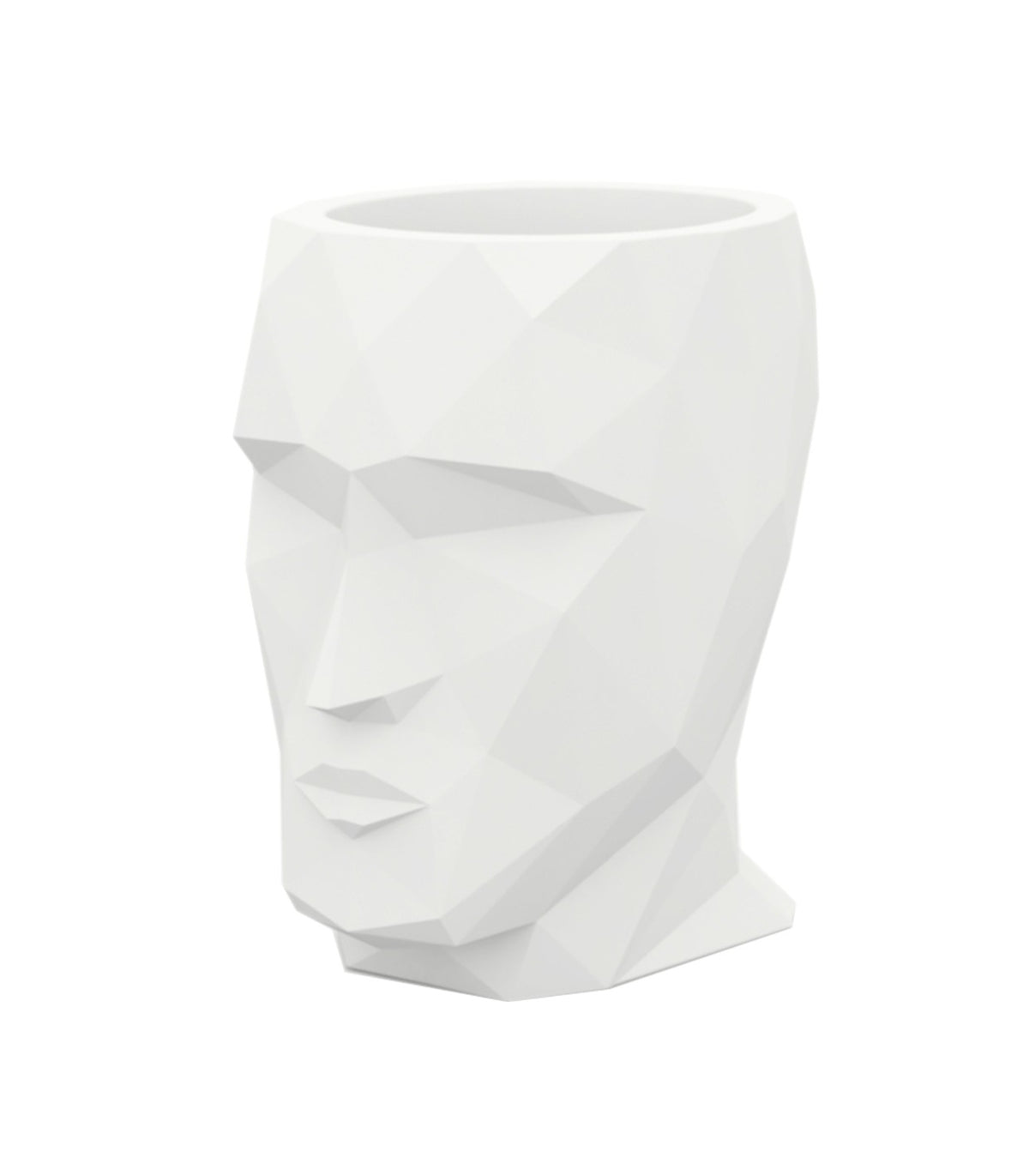 ADAN Design Flower Pot Matt Finish Vondom - white