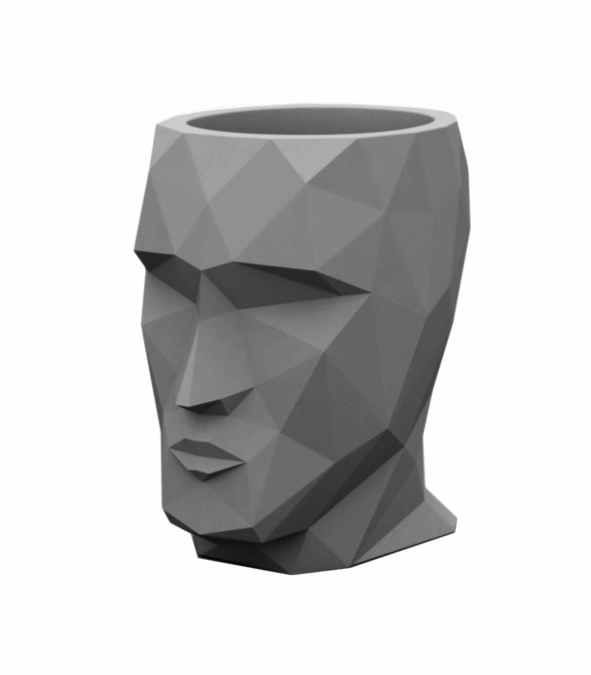 ADAN Design Flower Pots Matte Finish - Anthracite