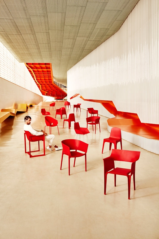 Mobilier Interieur Chaise Rouge Restaurant Vondom AFRICA