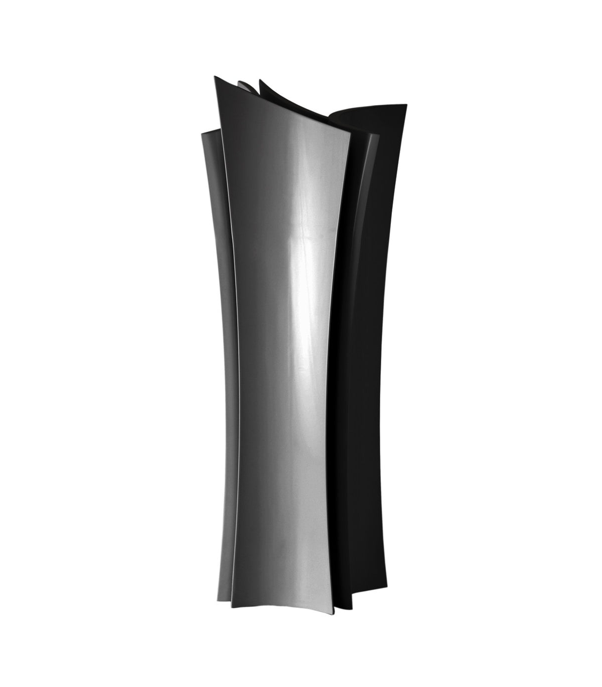pot de fleurs collection alma vondom couleur laquée gris anthracite