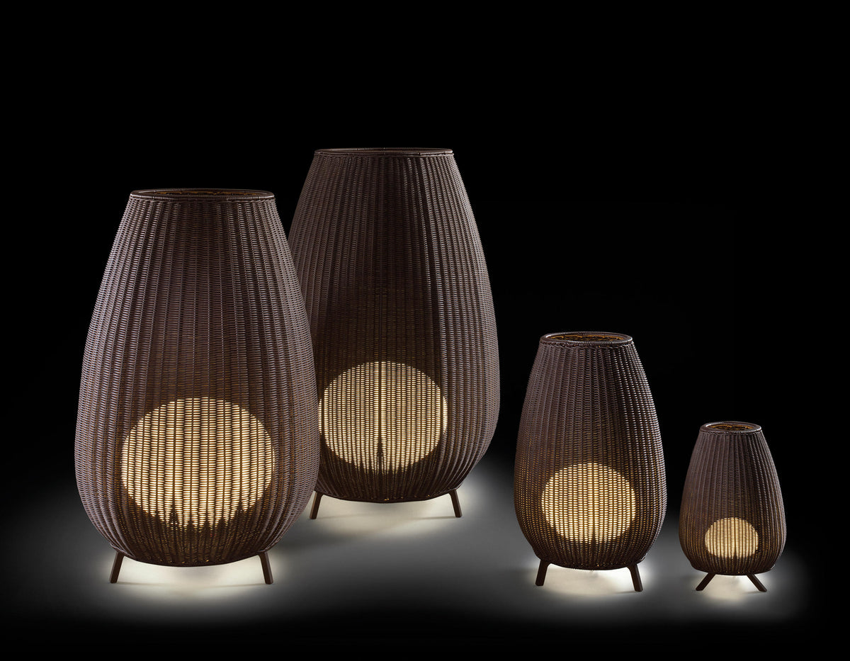 AMPHORA 02 - lampe osier a poser - BOVER