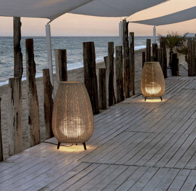 AMPHORA 03 - Wicker Table Lamp BOVER