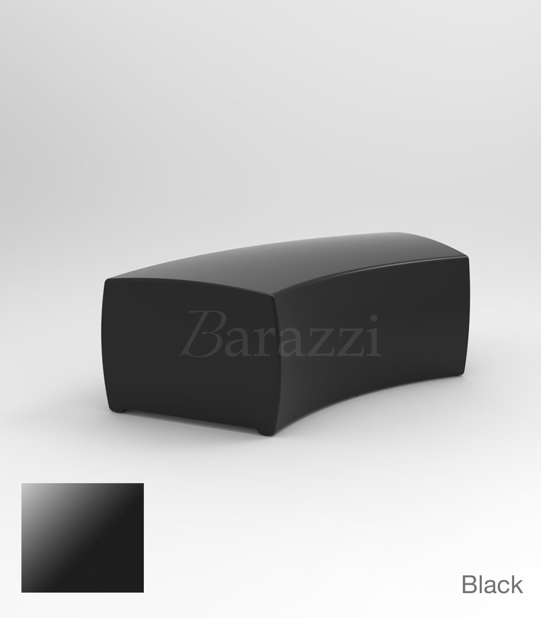 And Banco Laqué par Vondom - Banc Incurvé Finition Laquée disponible en 15 couleurs