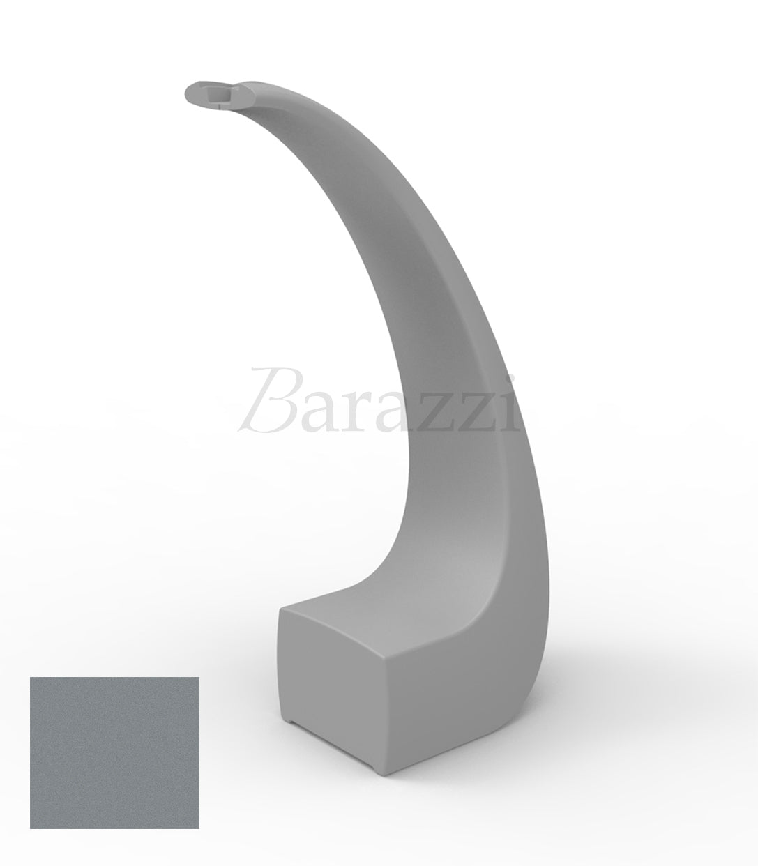 And - Banc Design Modulaire couleur Acier - Vondom