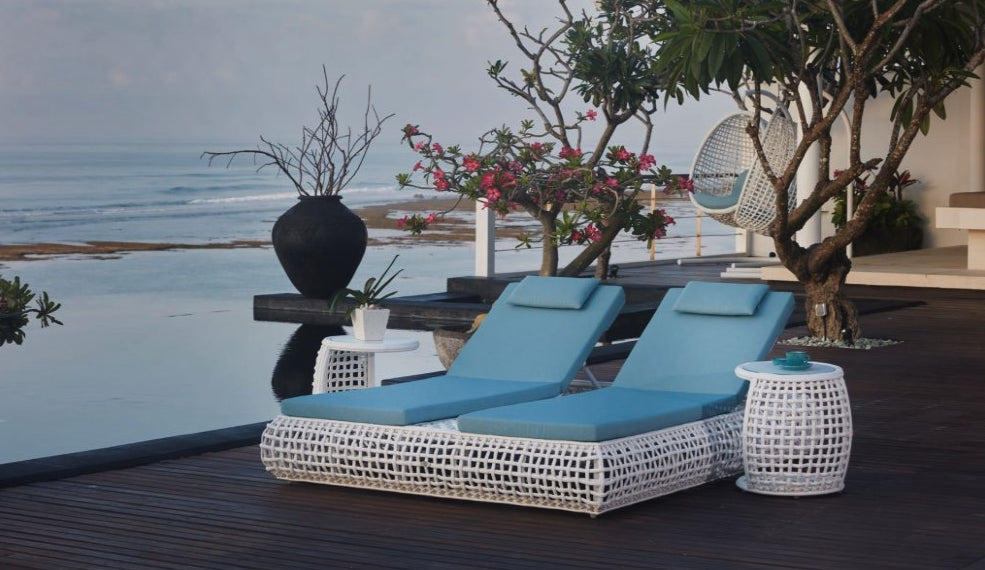 Double Outdoor Bed for garden, terrace, hotel