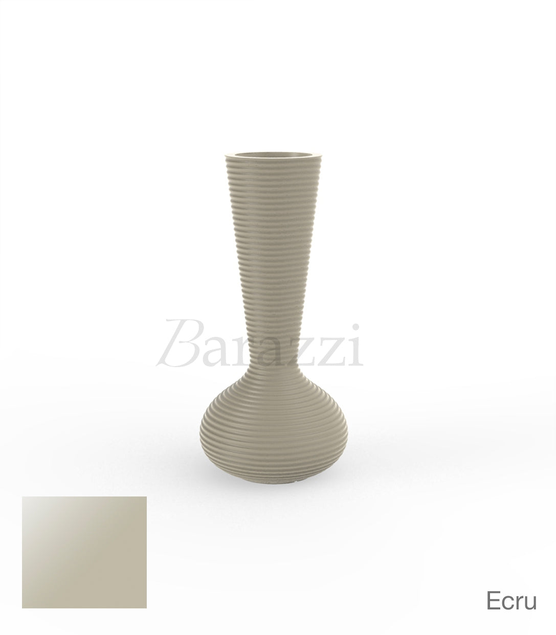 Pot Rond et Conique Bloom par Vondom finition laquée disponible en 15 couleurs