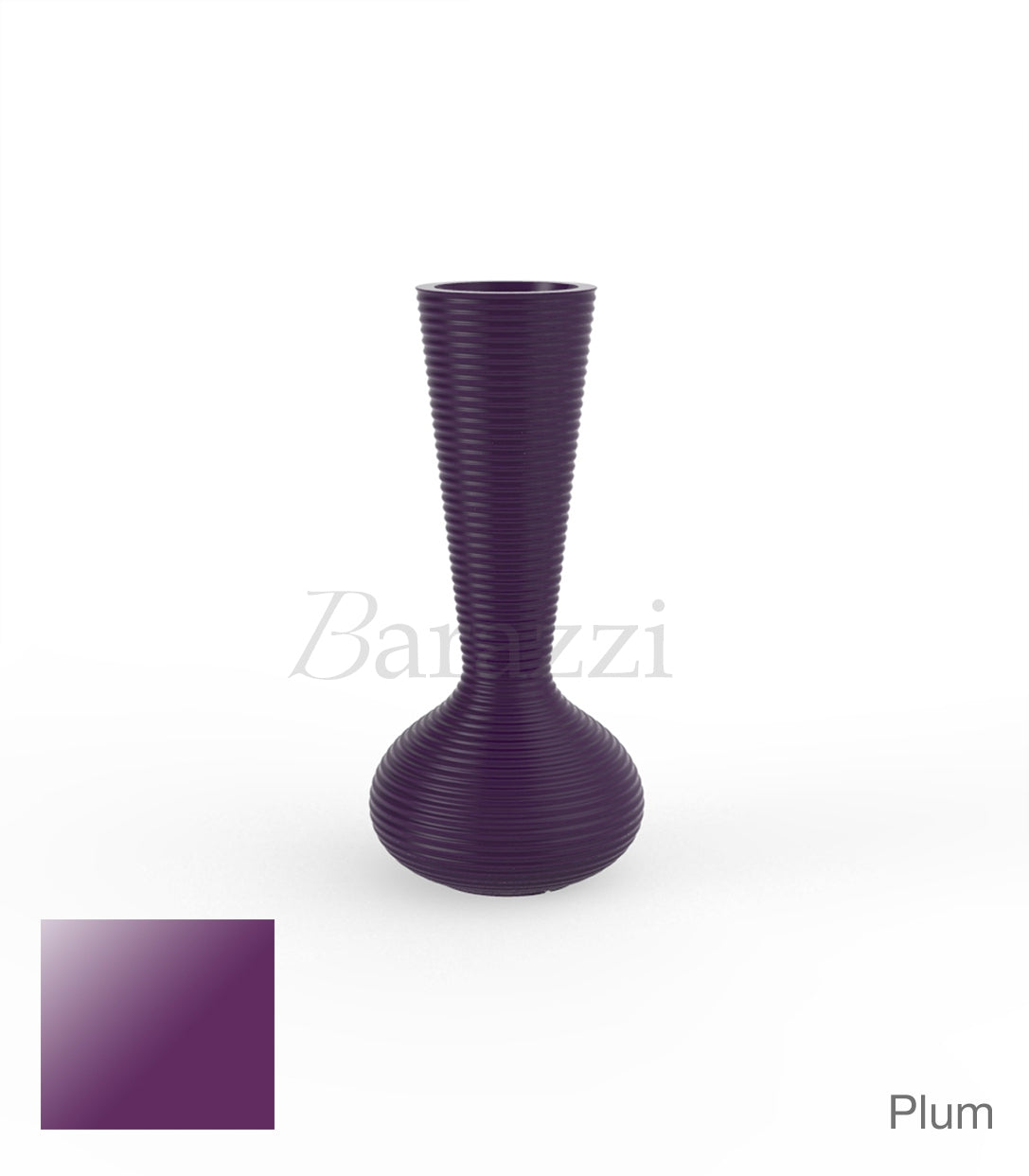 Pot Rond et Conique Bloom par Vondom finition laquée disponible en 15 couleurs