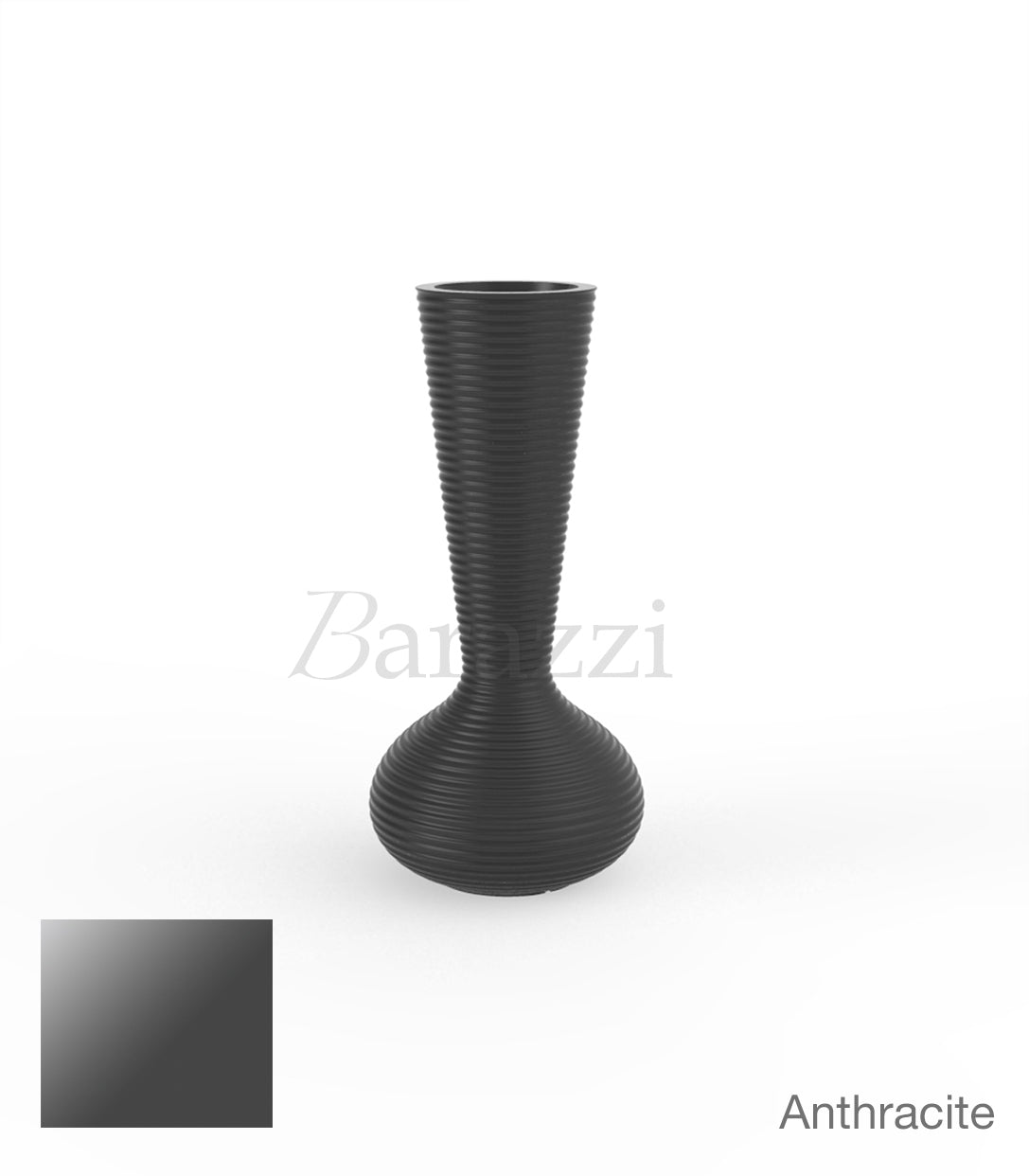 Pot Rond et Conique Bloom par Vondom finition laquée disponible en 15 couleurs