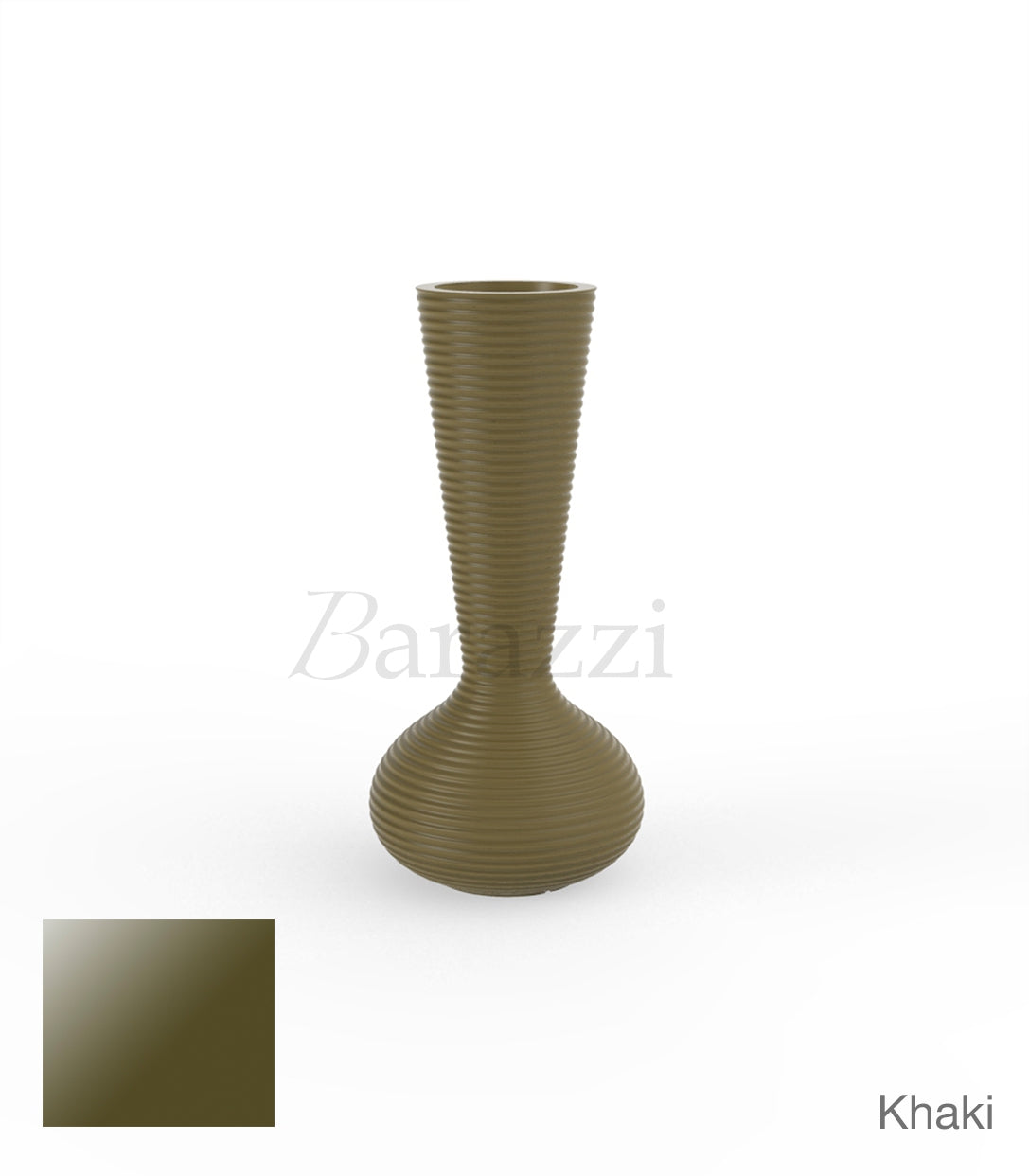 Pot Rond et Conique Bloom par Vondom finition laquée disponible en 15 couleurs