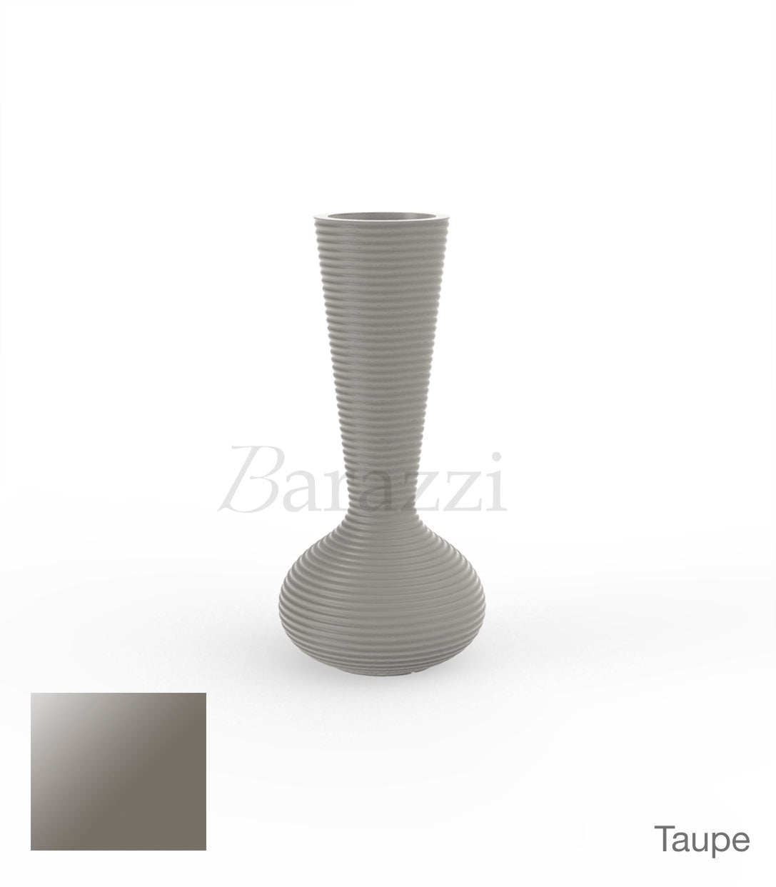 Pot Rond et Conique Bloom par Vondom finition laquée disponible en 15 couleurs