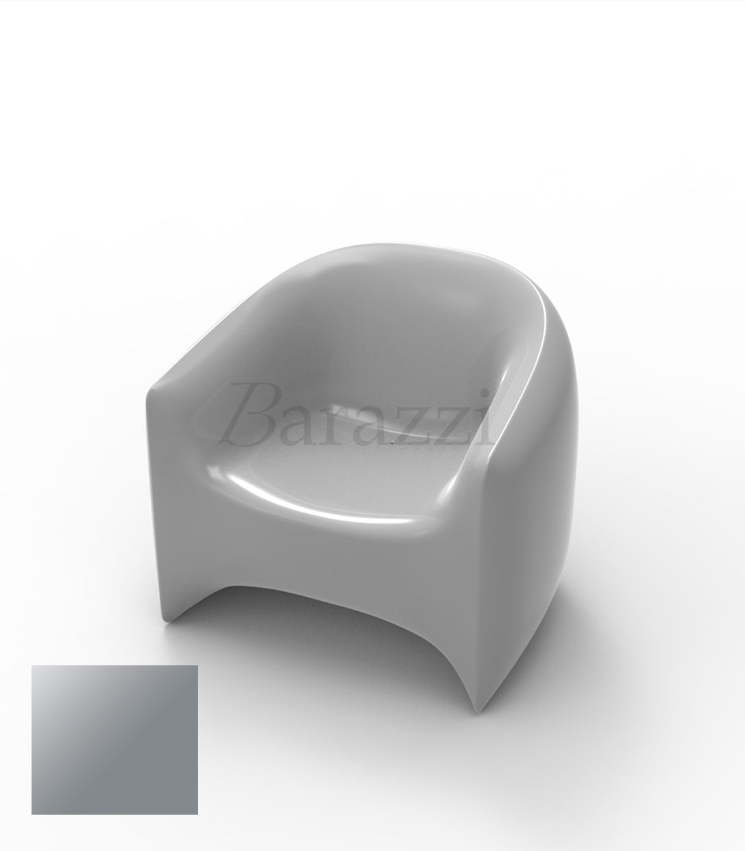 BLOW Fauteuil Acier Laque Vondom