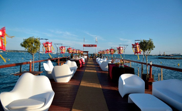 Ensemble Blow de Vondom au Majestic Barriere Cannes