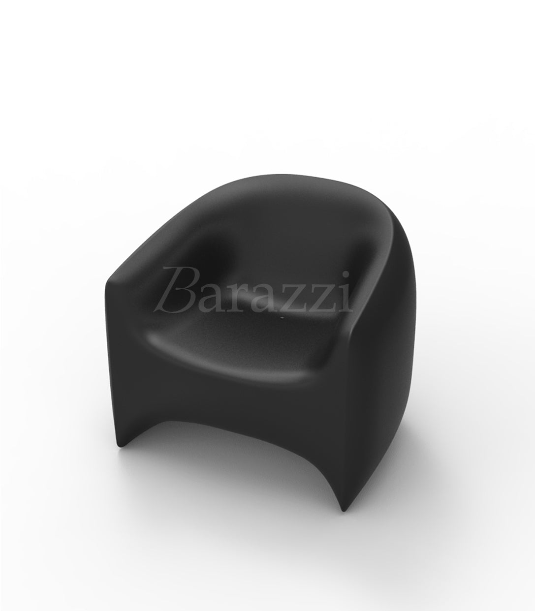 BLOW Fauteuil Noir Mat Vondom