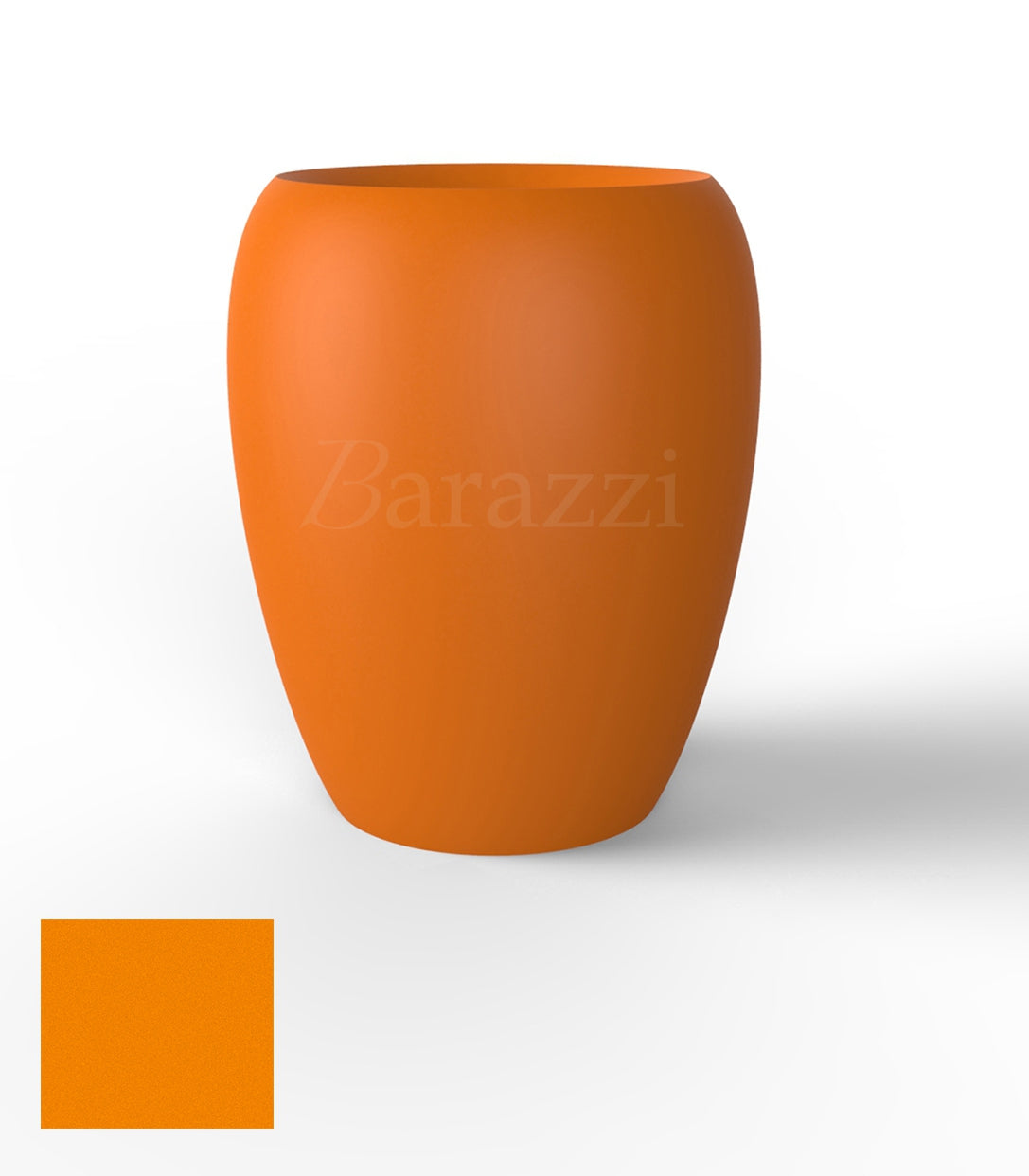 BLOW Pots 120 Orange Matt Polyethylene Vondom