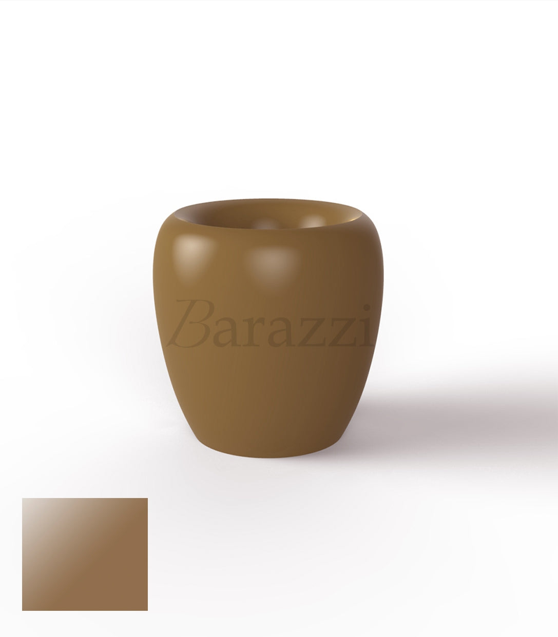 BLOW Pots 60 Champagne Lacquered Polyethylene Vondom