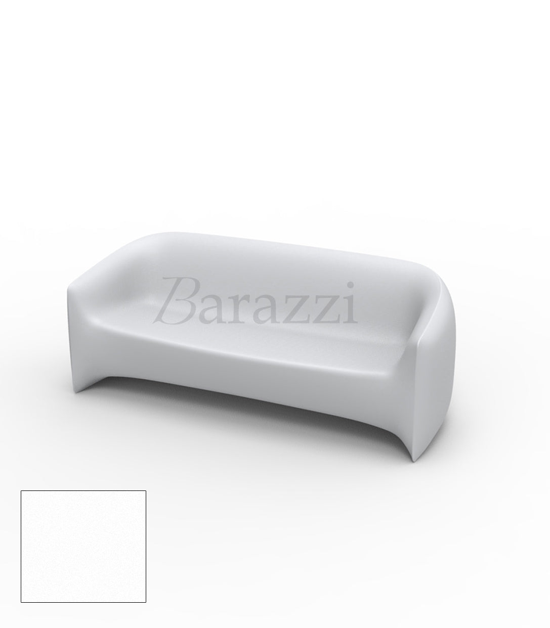 BLOW Sofa Blanc Polyethylene Mat Vondom