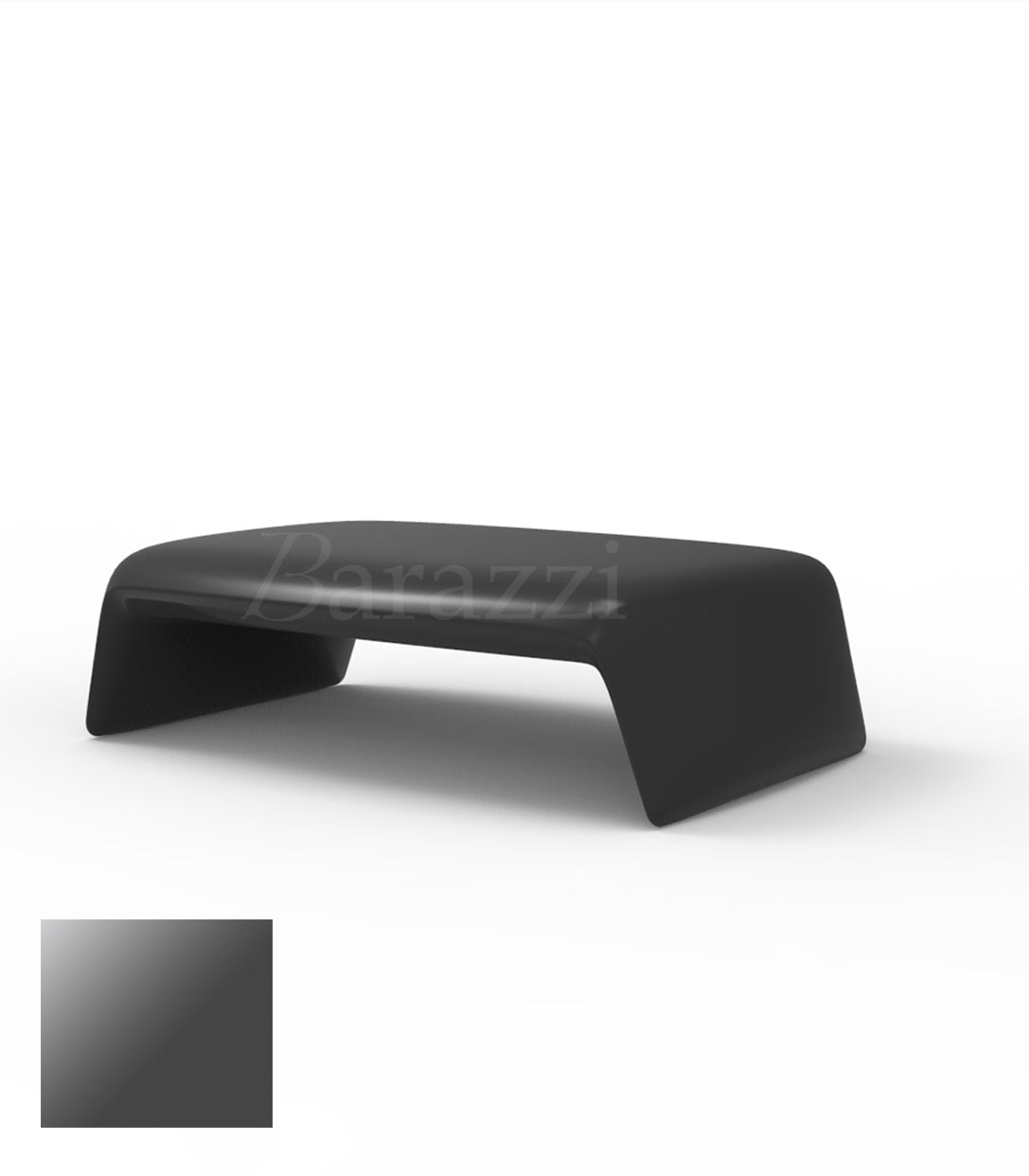 BLOW Table Basse Anthracite Polyethylene Laque Vondom