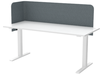 ACOUSTIC TRIPL WRAP DESK - Acoustic Private Workspace Partition