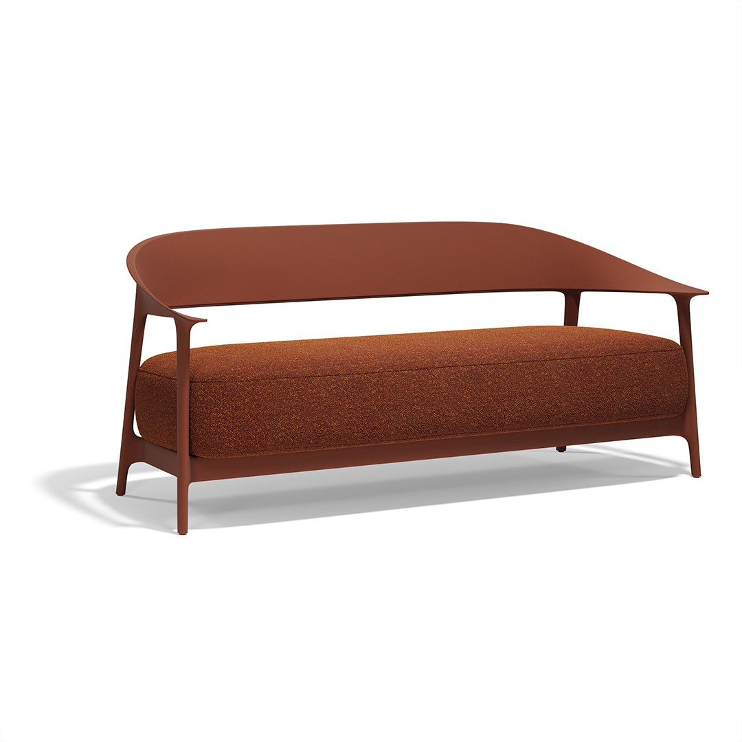3-seater upholstered sofa for indoor and outdoor use clay Africa Vondom