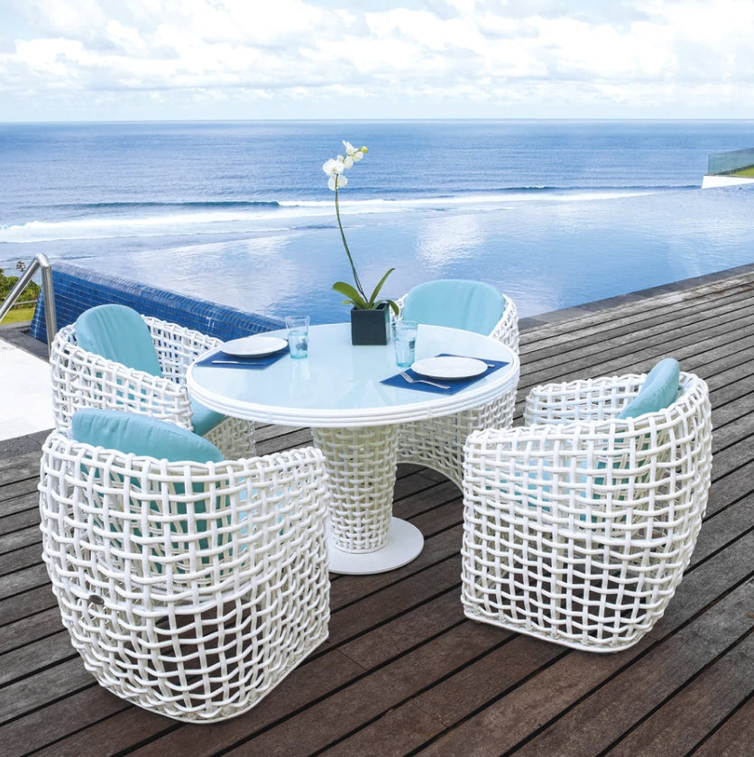 DYNASTY Braided Garden Chair - Skyline Design