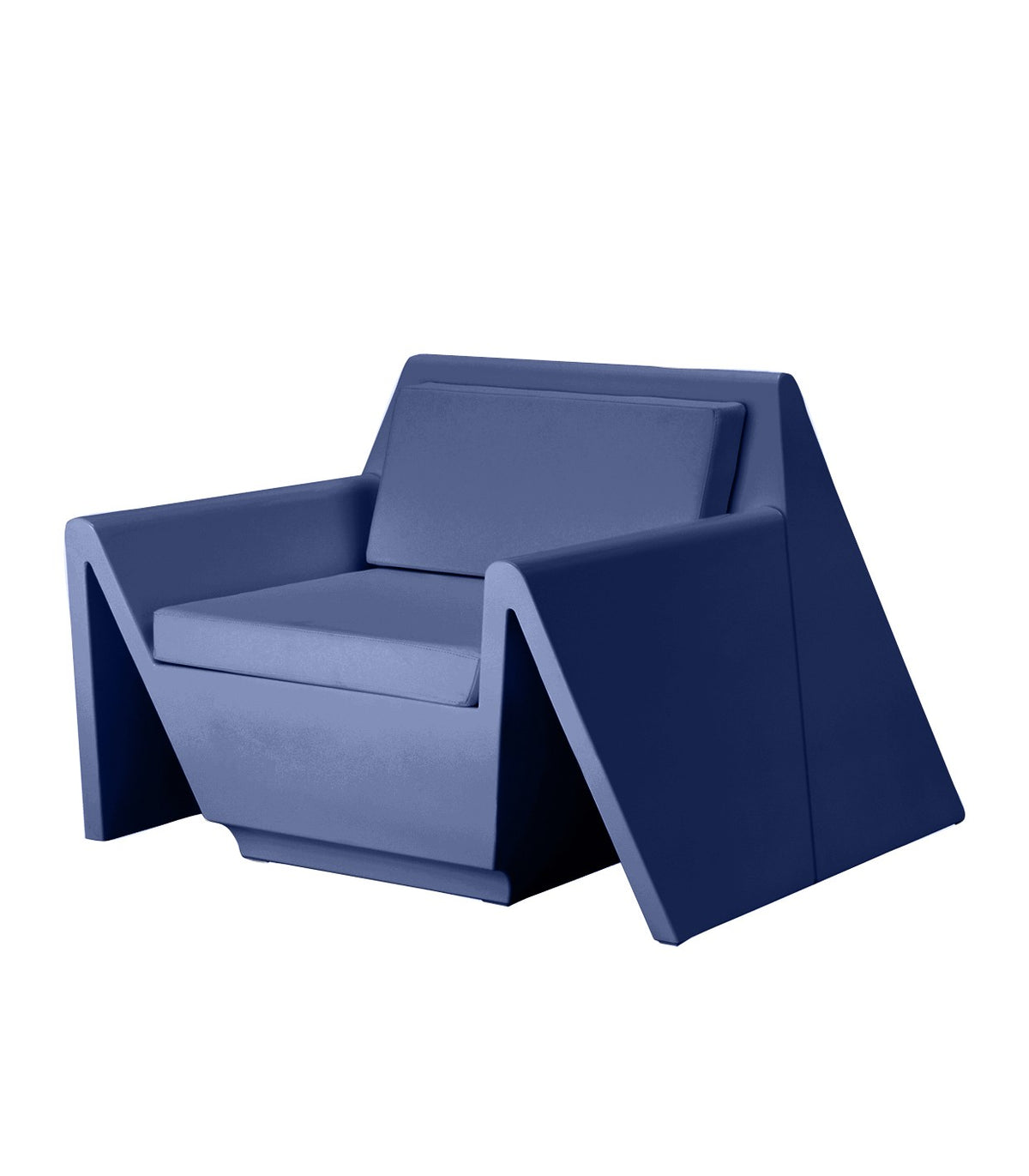 REST LOUNGE CHAIR - Hotel outdoor terrace chair BLUE