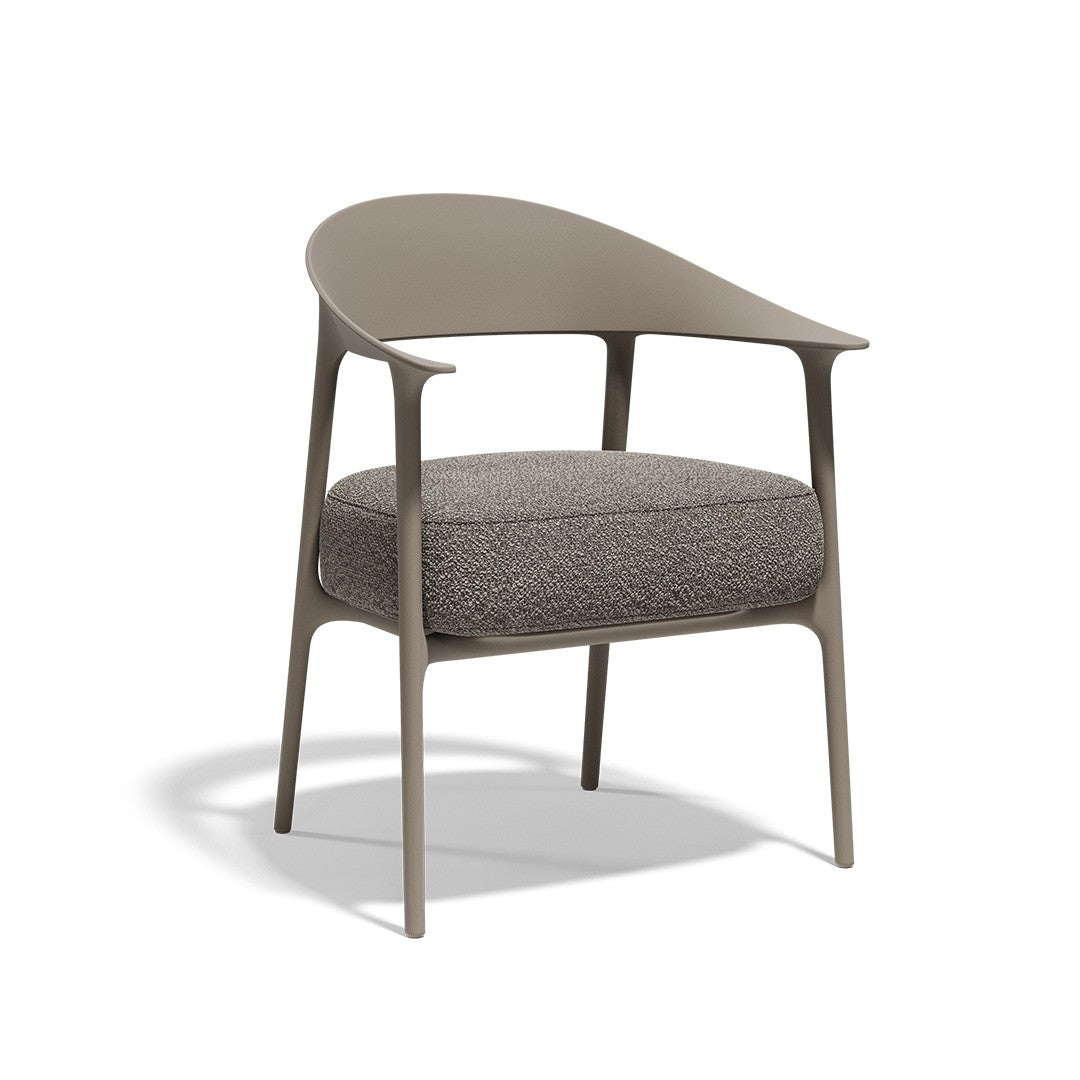 chaise rembourée intérieur exterieur africa vondom taupe 65093