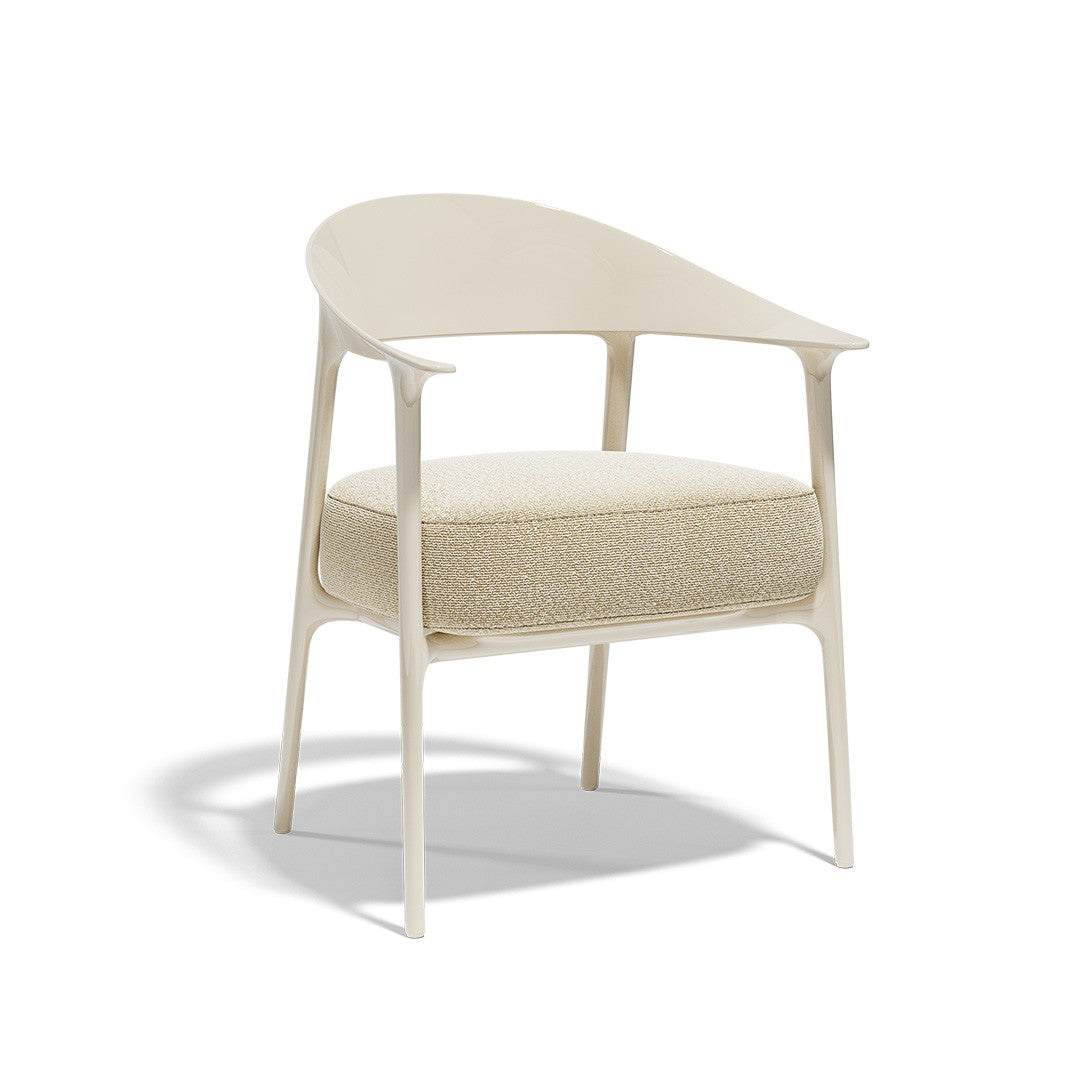 Chaise rembourrée intérieur beige extérieur AFRICA Vondom