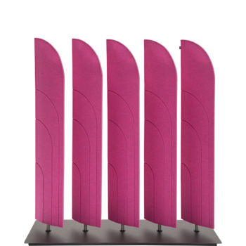 ACOUSTIC BLINDS CLASSIC - Office noise reduction divider
