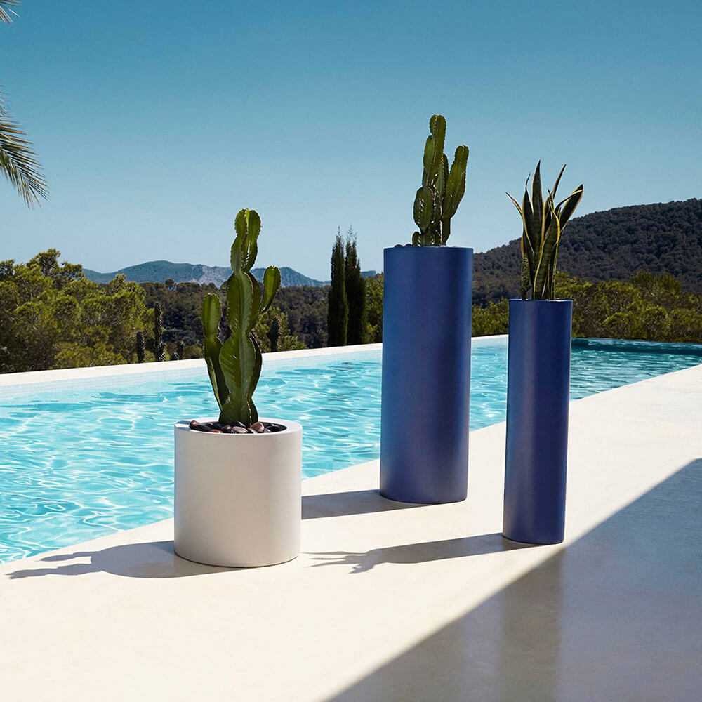 Cylinder 60cm cylindrical pot - Vondom