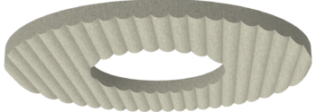 ACOUSTIQUE DONUT - Panneau Acoustique Suspendu Design