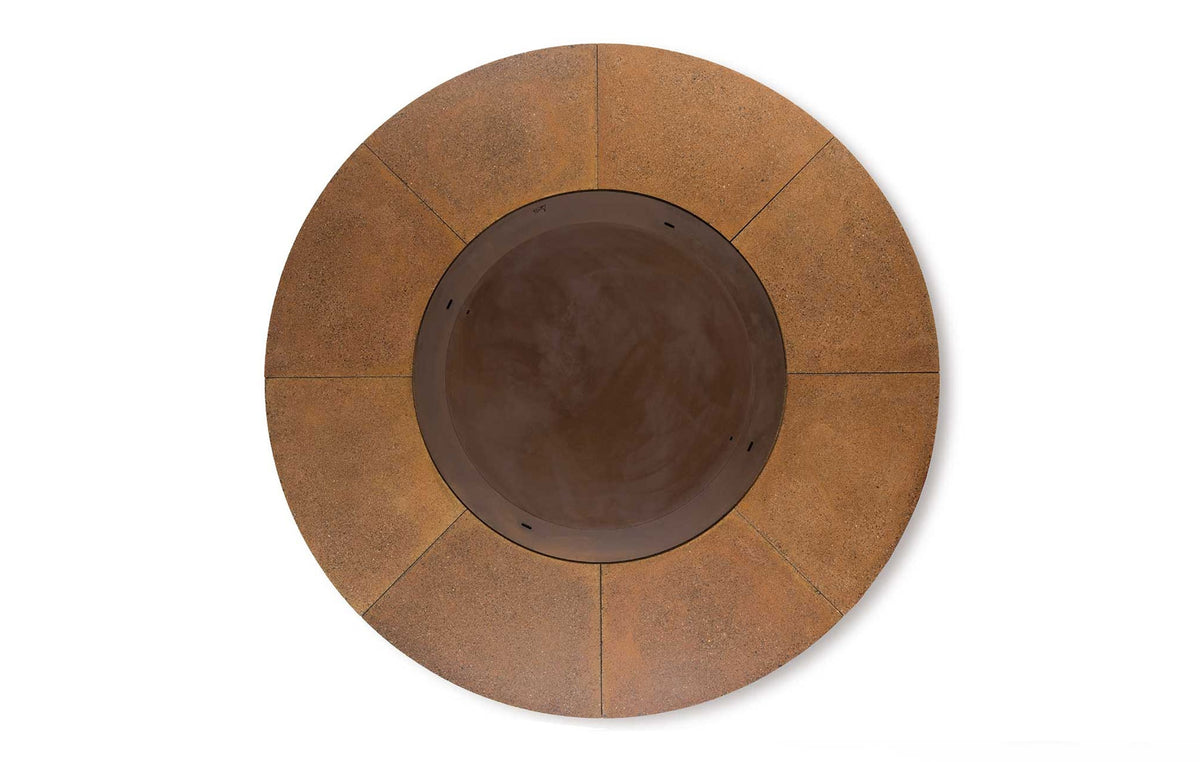 Ercole Brown 250 - Outdoor Fire Pit Concrete Brown - AK47