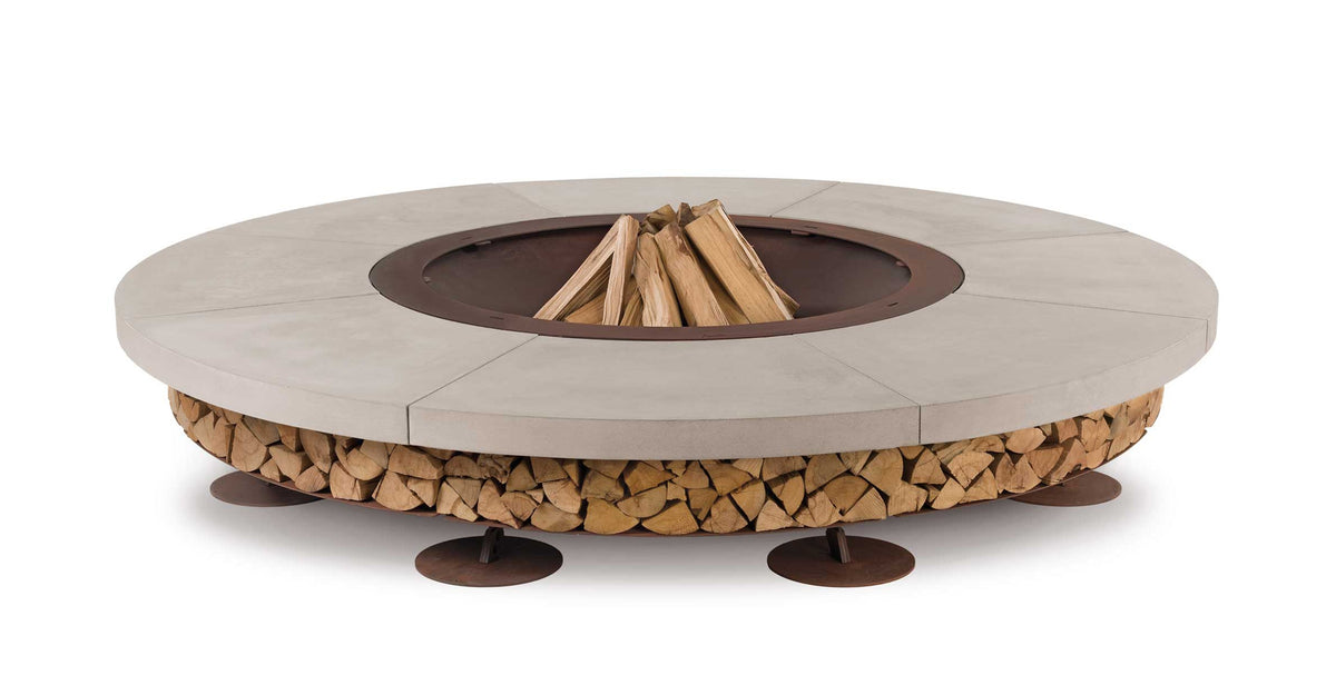 Ercole Concrete 250 - Outdoor Fire Pit Concrete - AK47