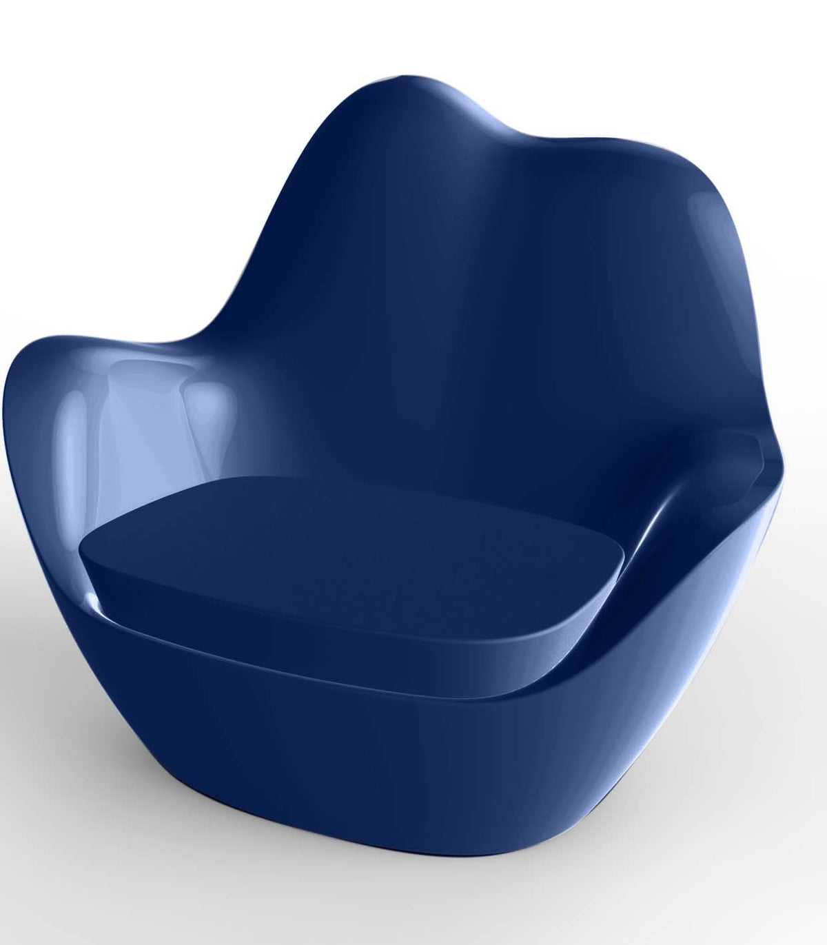 SABINAS CHAISE LONGUE - Fauteuil extérieur courbée