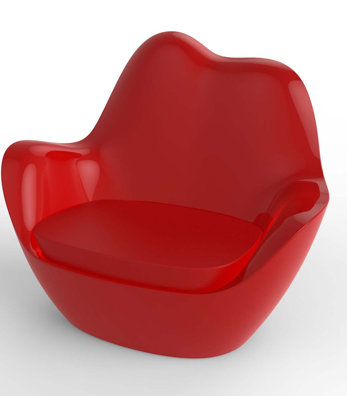 SABINAS CHAISE LONGUE - Fauteuil extérieur courbé terasse