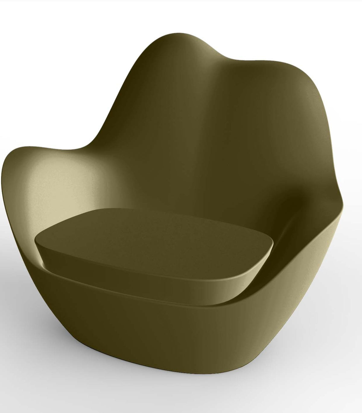 SABINAS CHAISE LONGUE - Fauteuil extérieur courbée