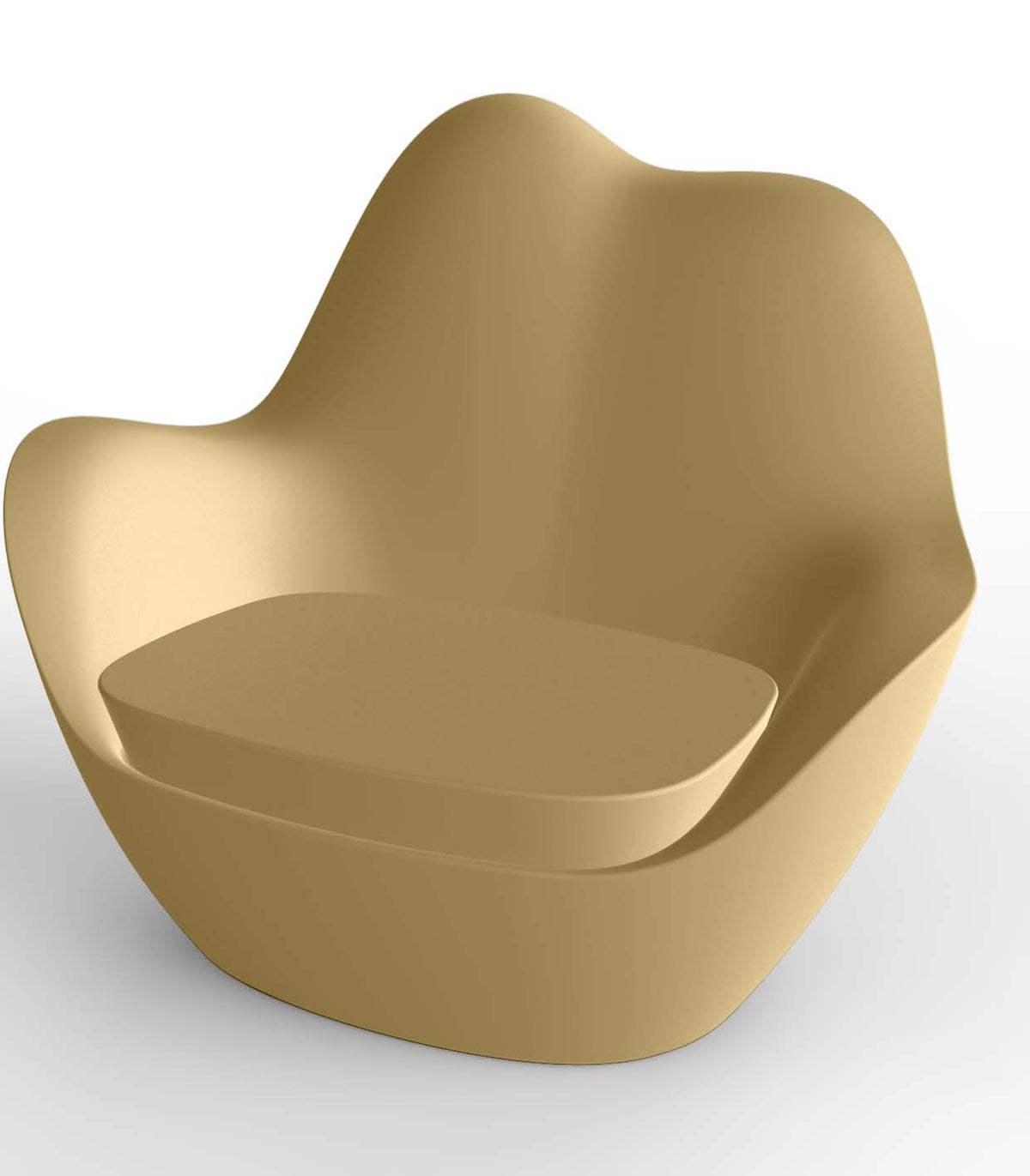 SABINAS CHAISE LONGUE - Fauteuil extérieur courbé terasse