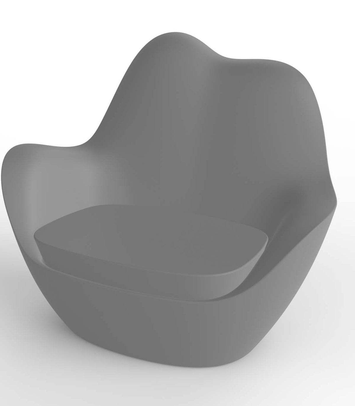 SABINAS CHAISE LONGUE - Fauteuil extérieur courbée