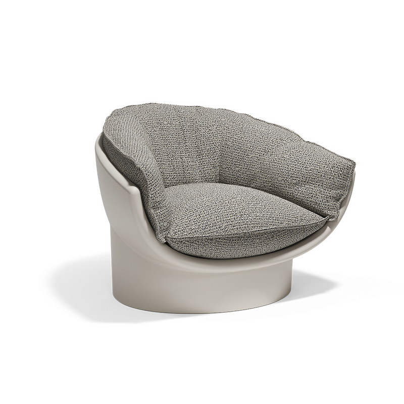 Luna Vondom taupe indoor outdoor armchair