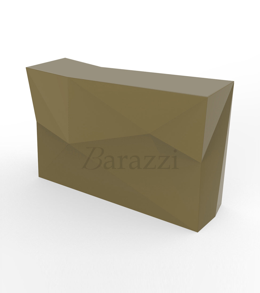 Faz Double Khaki Lacquered Bar - Vondom