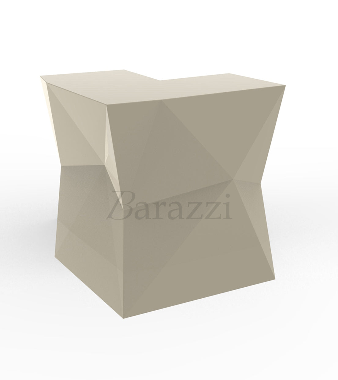 Faz Bar - Ecru Lacquered Corner Counter - Vondom