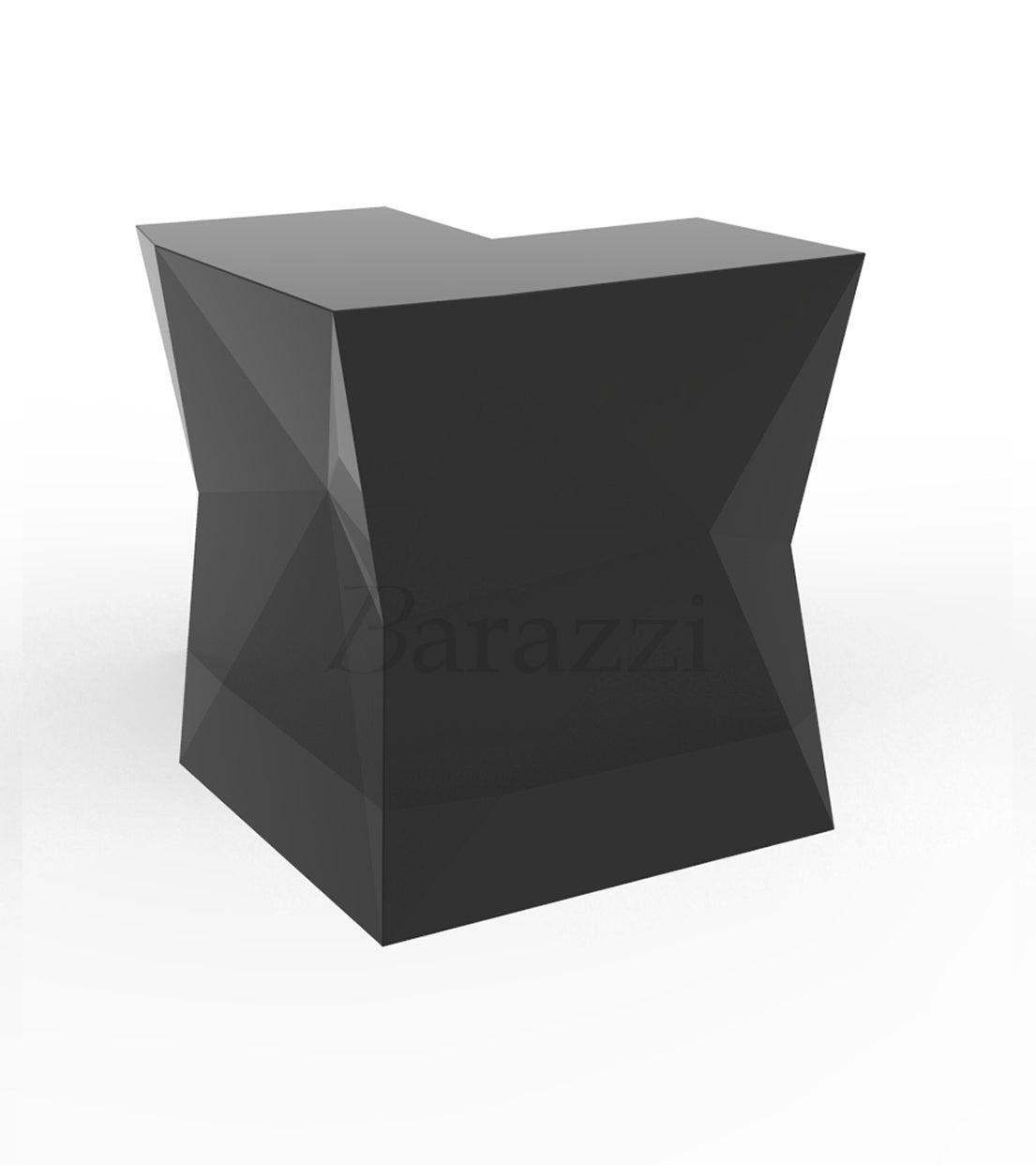 Faz Bar - Black Lacquered Corner Counter - Vondom