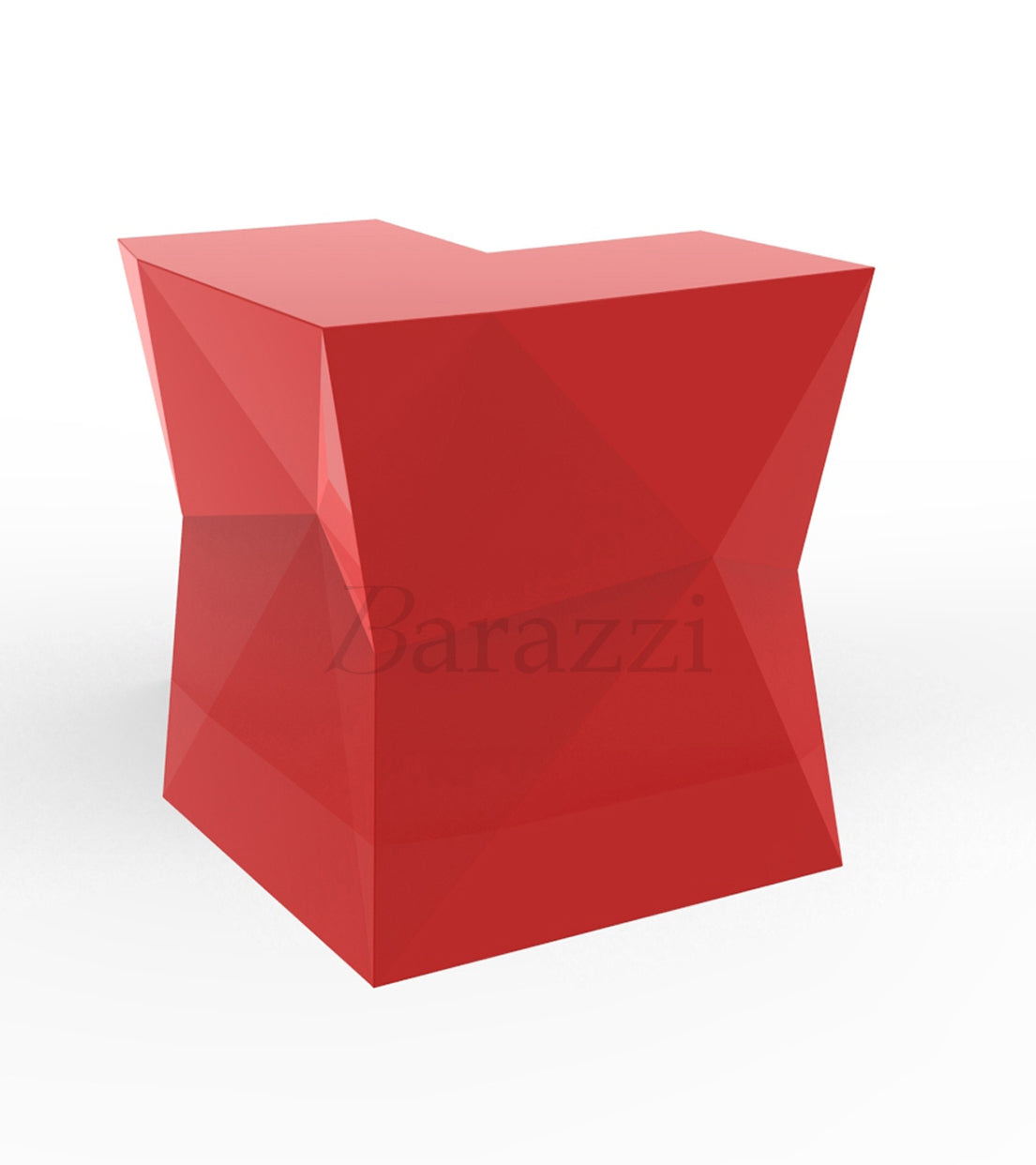 Faz Bar - Red Lacquered Corner Counter - Vondom