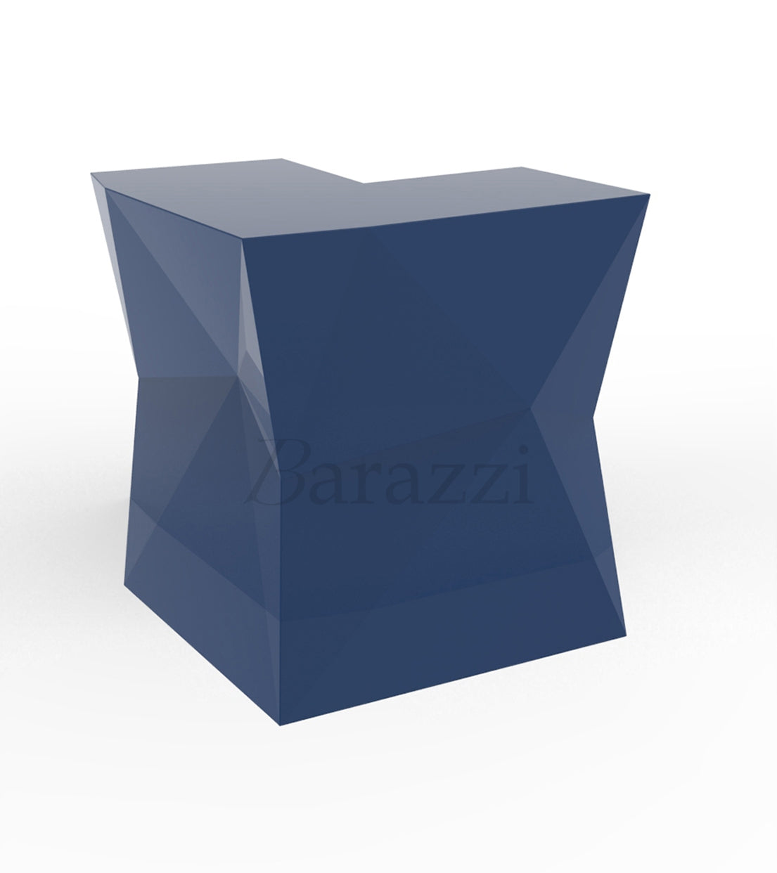 Faz Bar - Navy Lacquered Corner Counter - Vondom