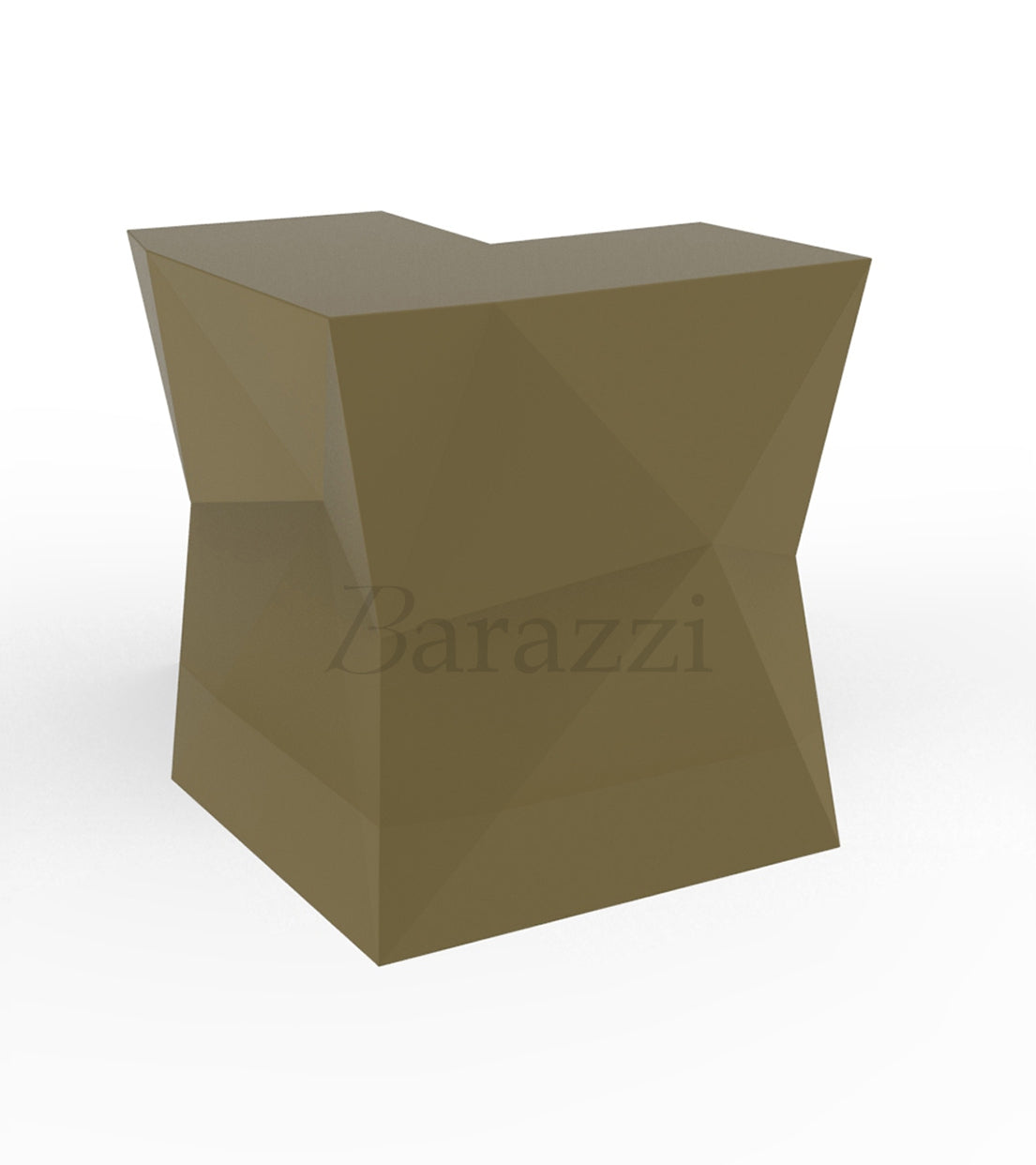 Faz Bar - Khaki Lacquered Corner Counter - Vondom