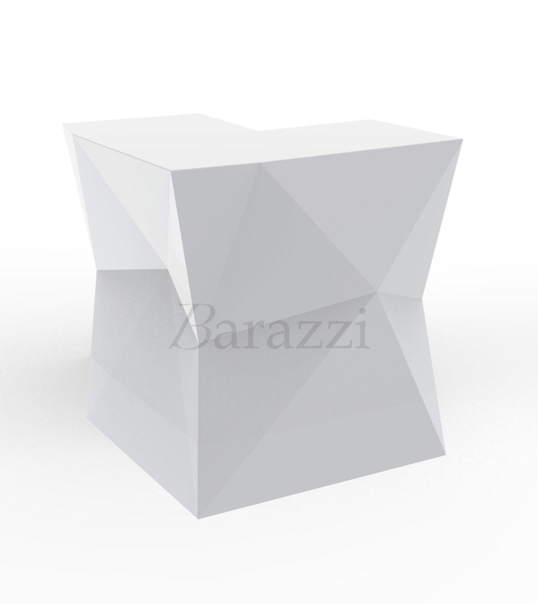 Faz Bar - White Lacquered Corner Counter - Vondom