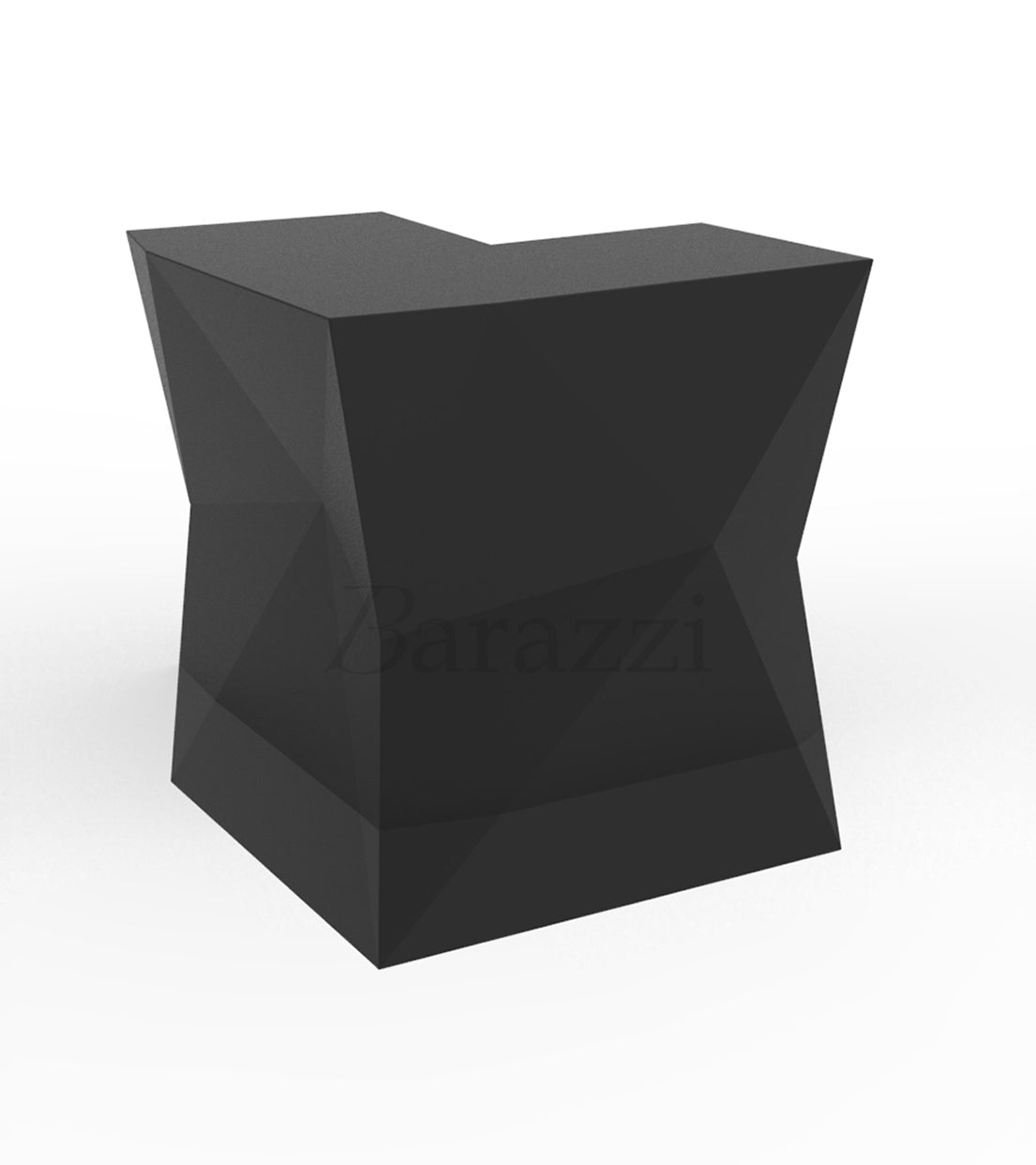 Faz Bar d'Angle Noir Mat - Vondom