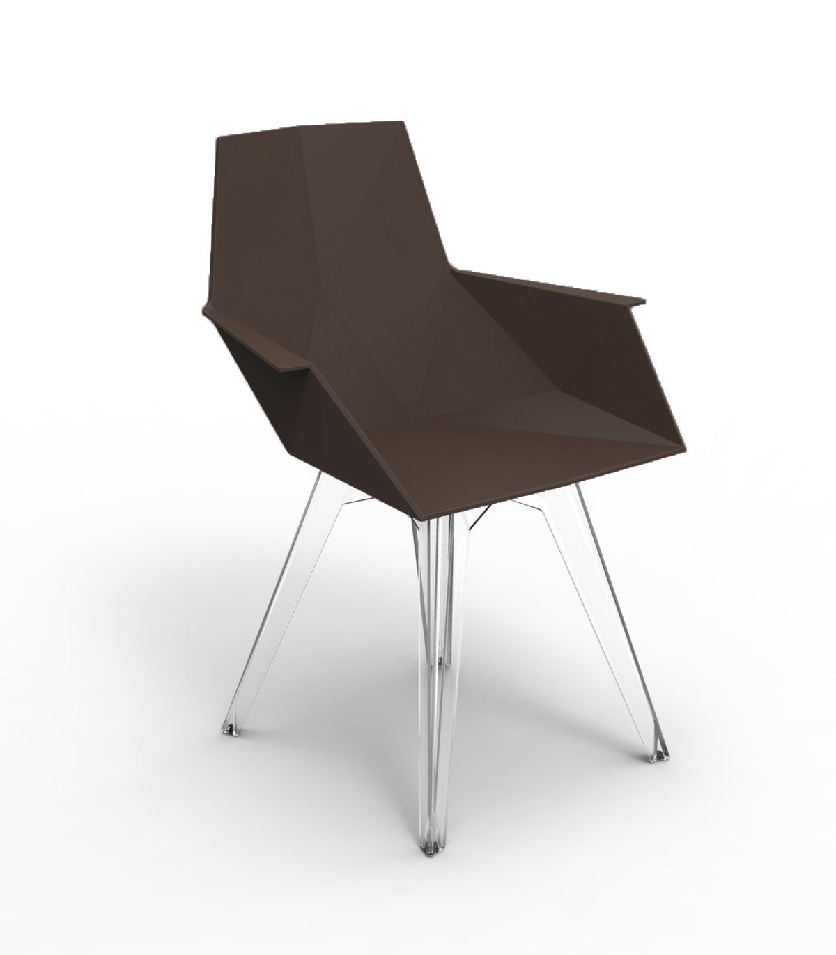 FAZ Chaise avec accoudoirs Vondom - bronze
