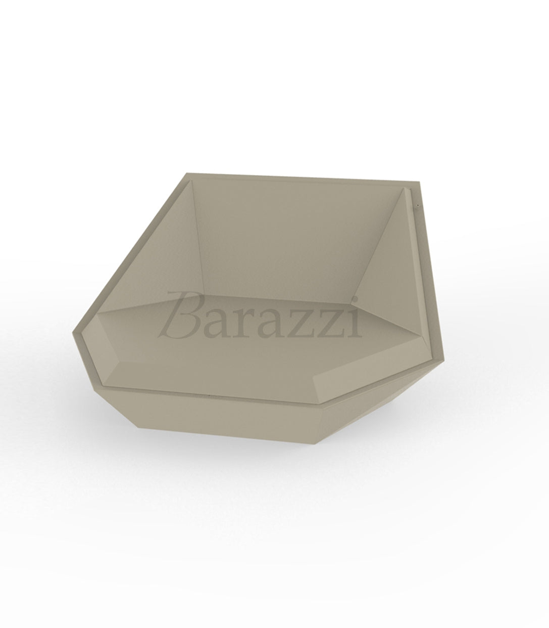 Le Faz Daybed Ecru Mat par Vondom