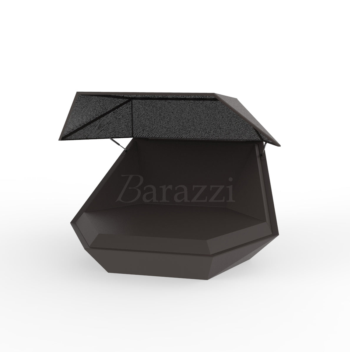 Faz Daybed Bronze Mat avec Parasol par Vondom